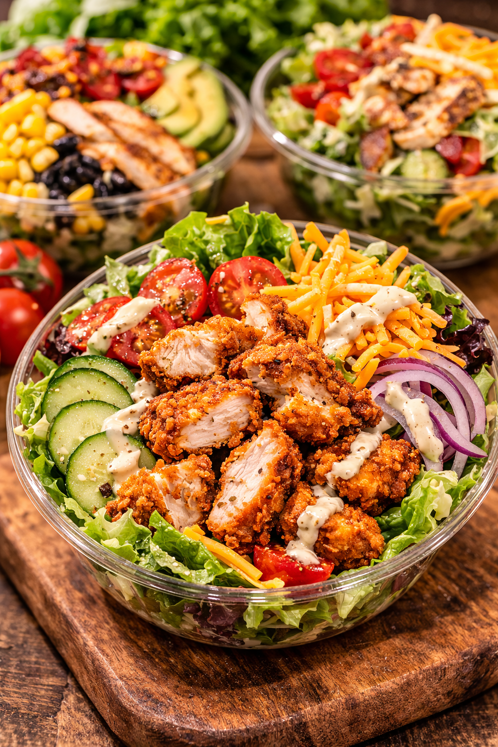 Crispy Chicken Salad