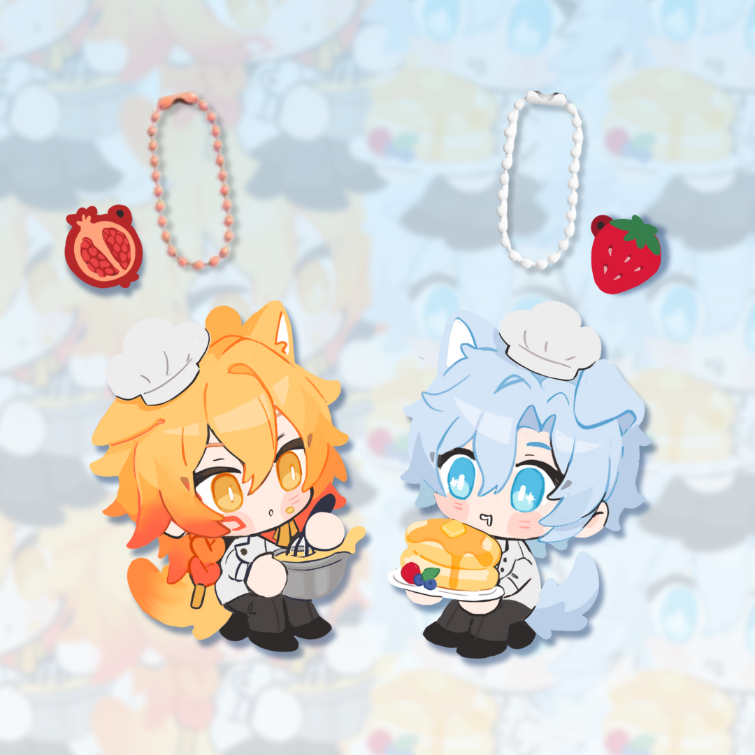 Honkai Star Rail | Mydei & Phainon Chef Linked Charms