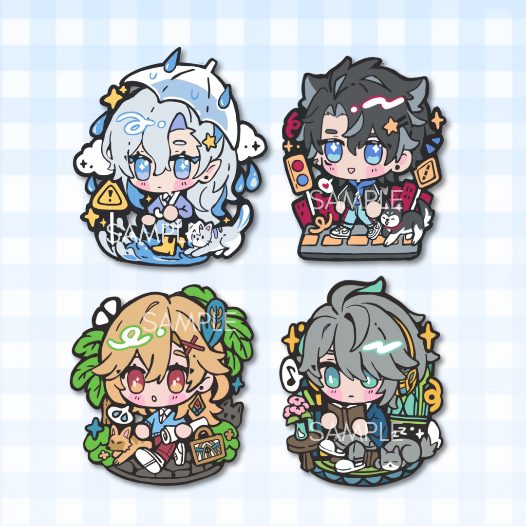 Genshin Impact | Enamel Pins