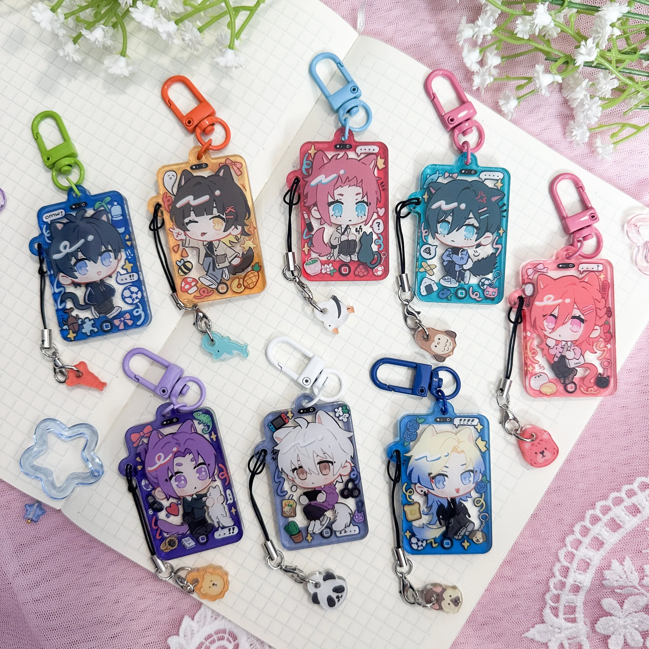 Bluelock | 3D Linked Cellphone Charms