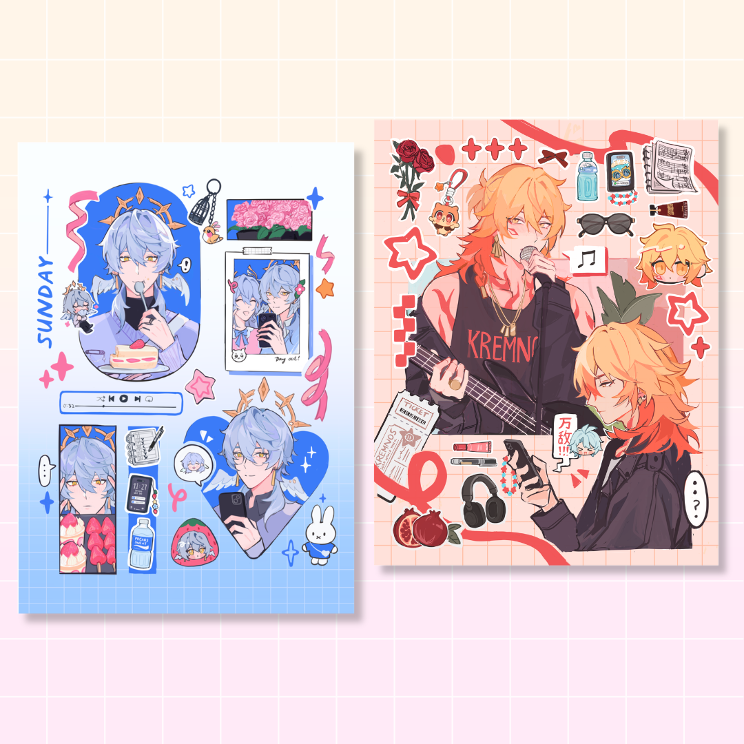 Honkai Star Rail | Large Foil Prints