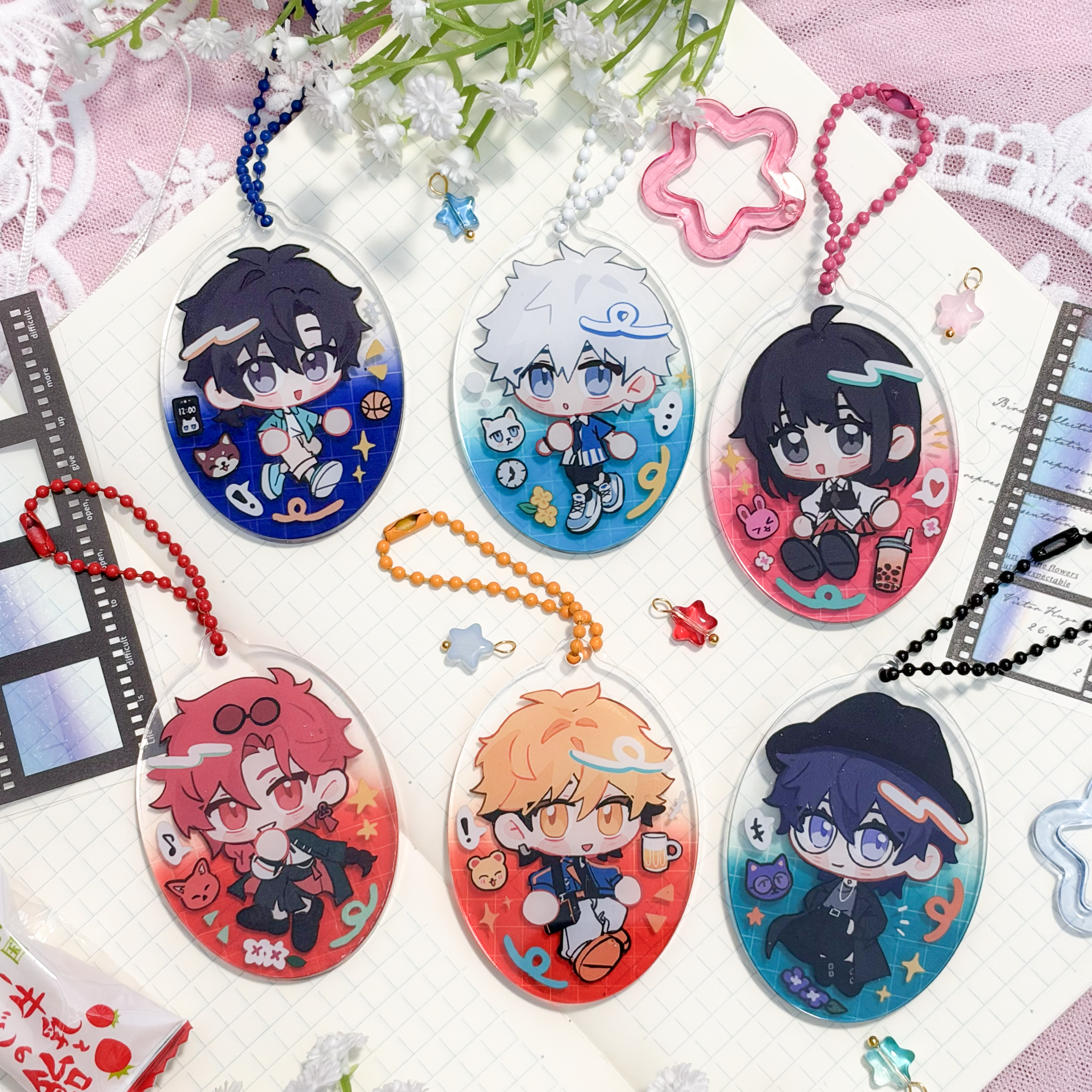 Link Click | Acrylic Charms