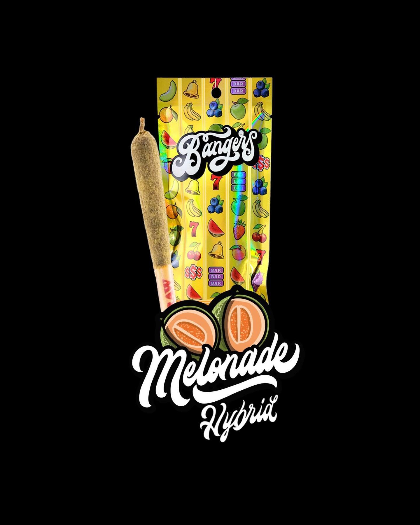 Dive into our refreshing Melonade&hellip;..
(Diamond Infused and Kief Rolled)💎 

__________________

This Hybrid strain combines the sweetness of ripe melon with a refreshing lemonade zing. 
___________________

To find Bangers near you, tap on the 