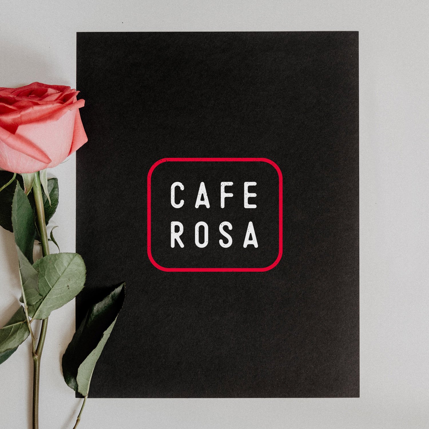 Cafe Rosa | Logo Design