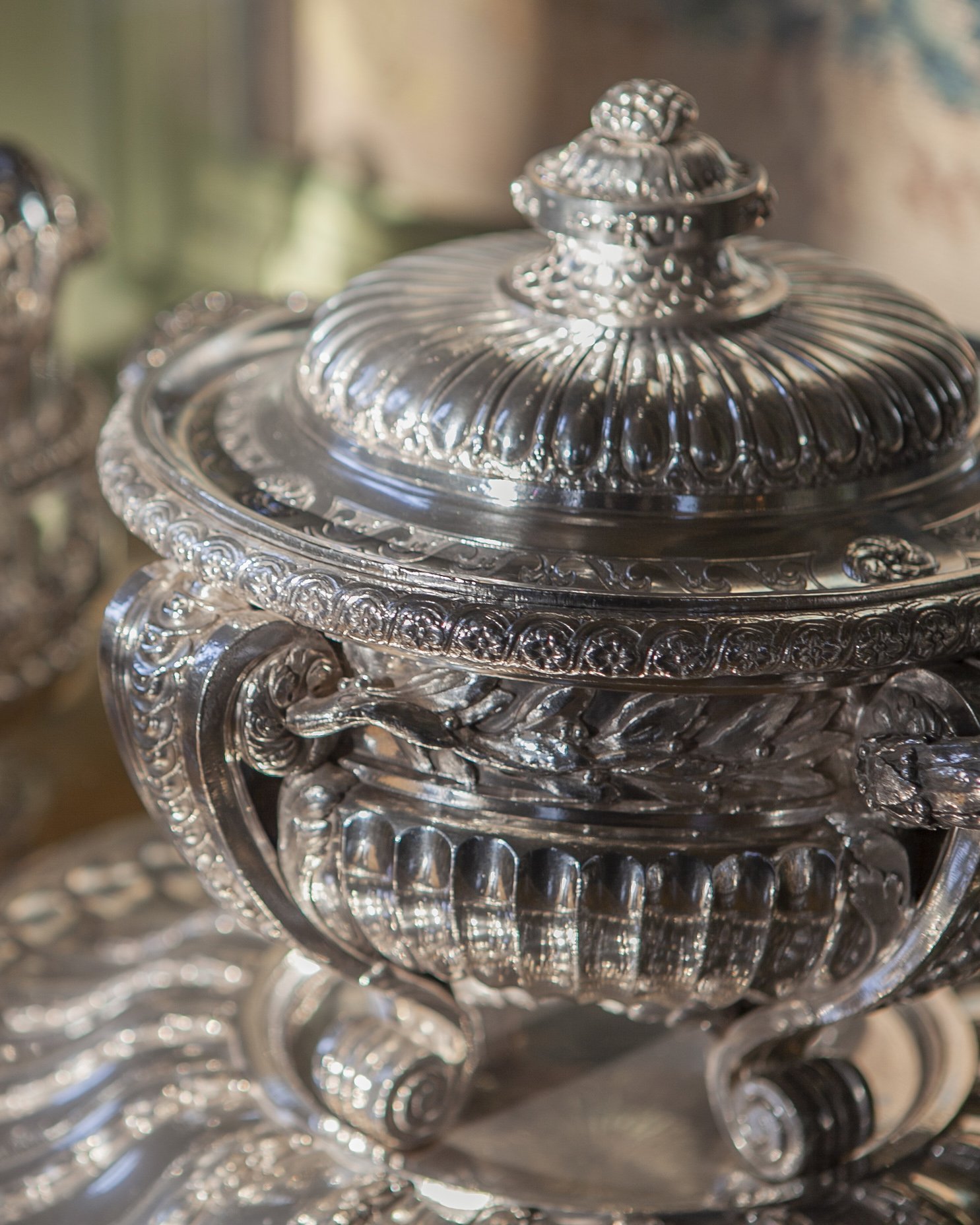 Craftsmanship at Versailles | Silver Serving Dish