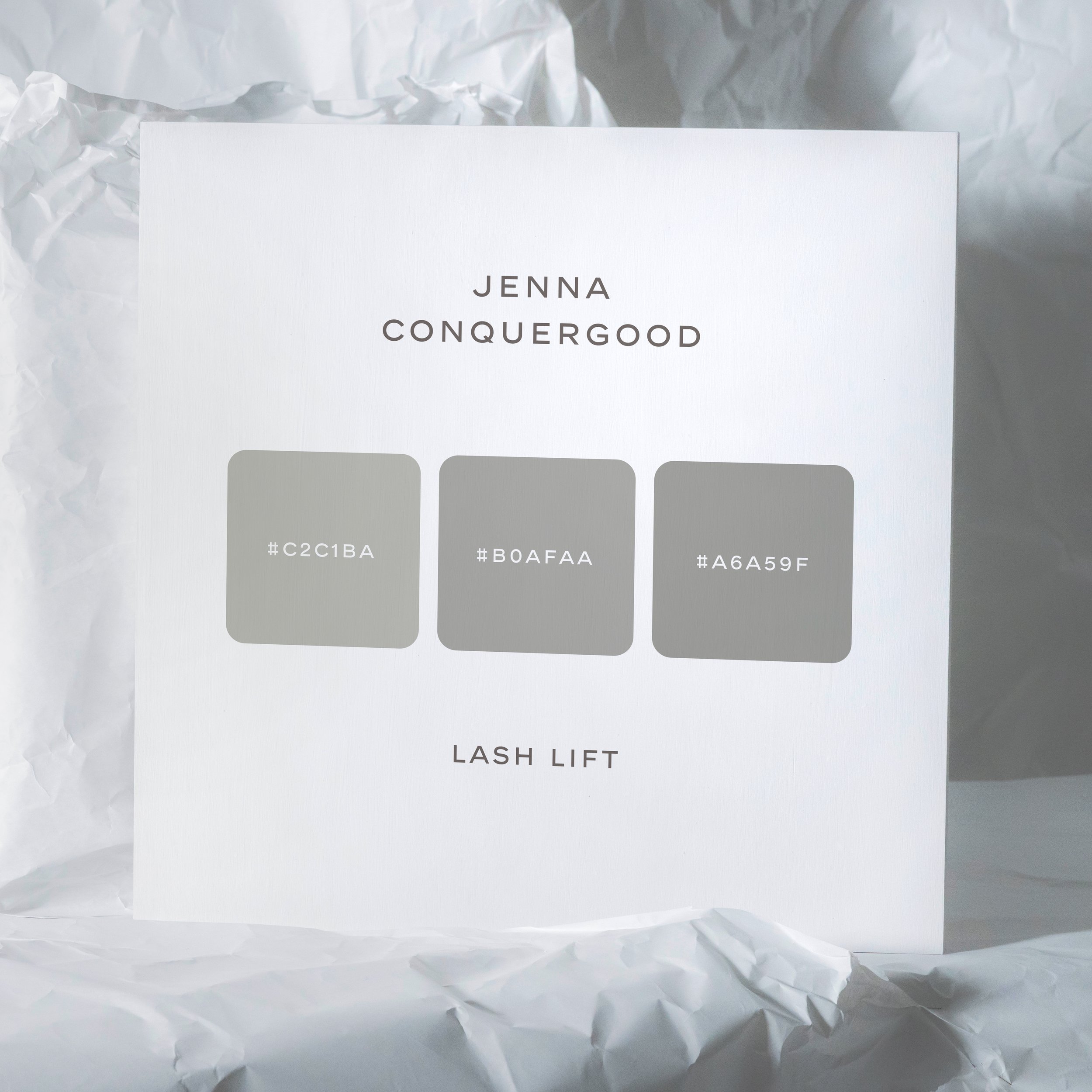 Branding Development | Final Lash Lift Colors
