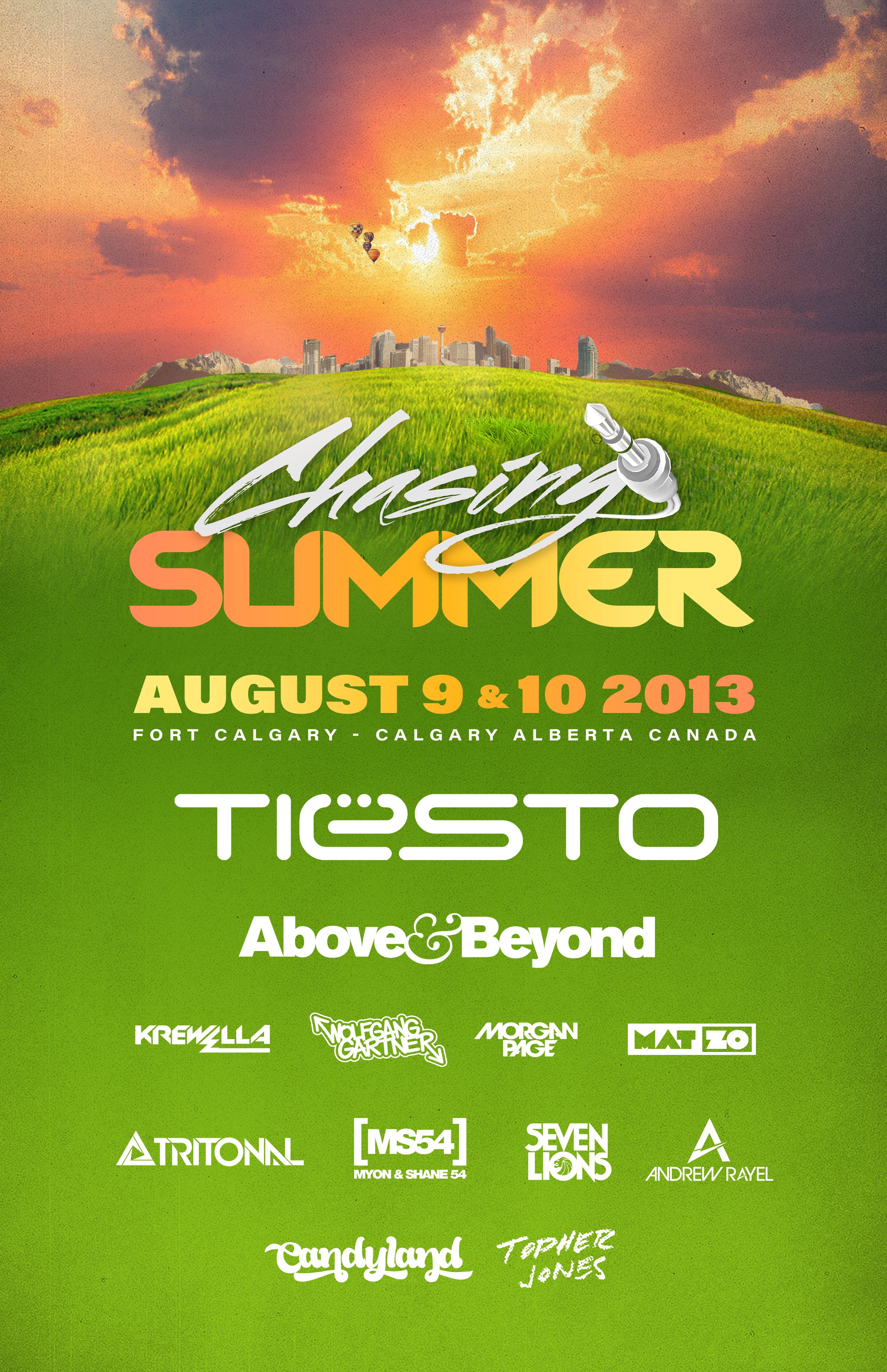 Chasing Summer | Logo & Poster Design