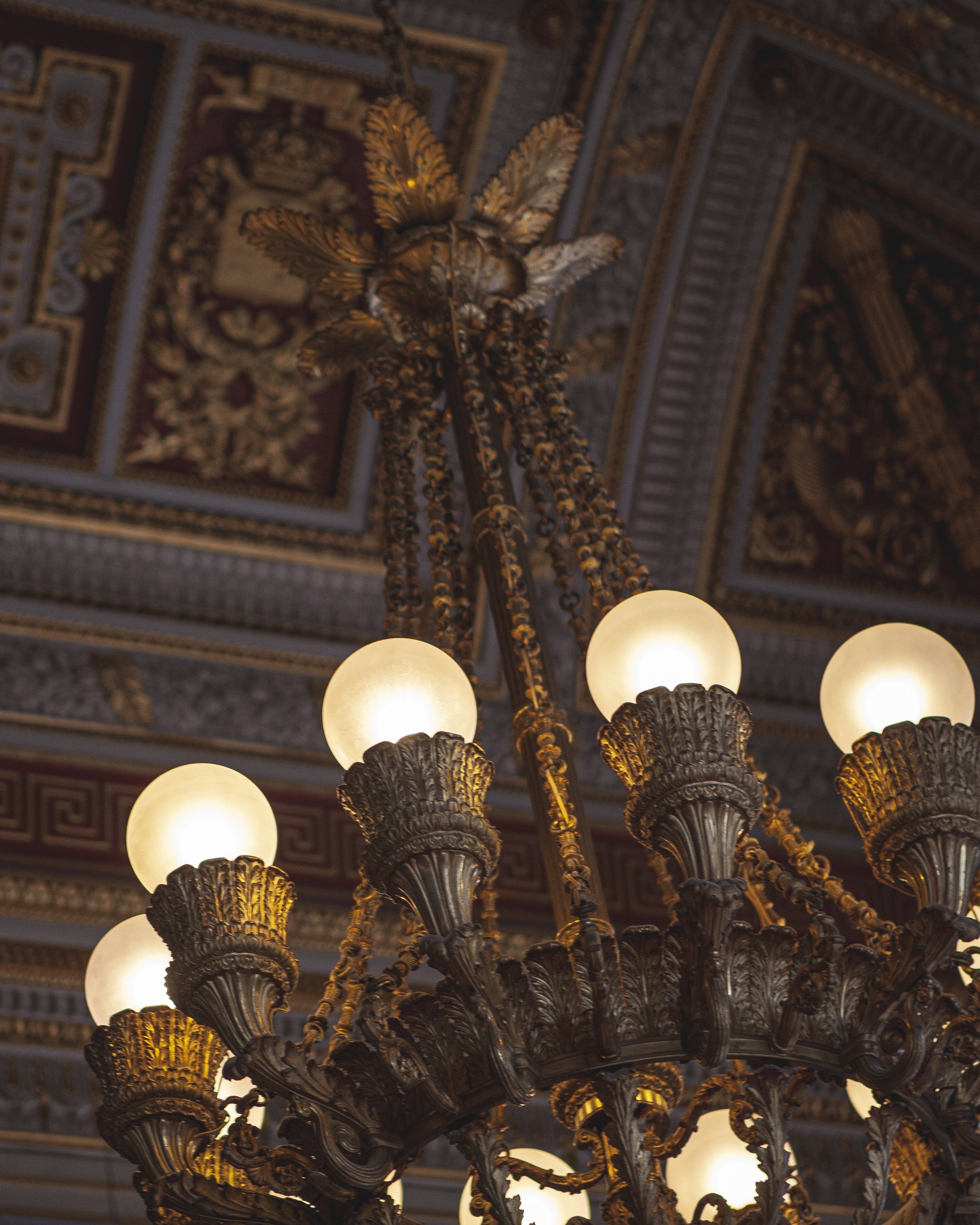 Craftsmanship at Versailles | Bronze Chandelier