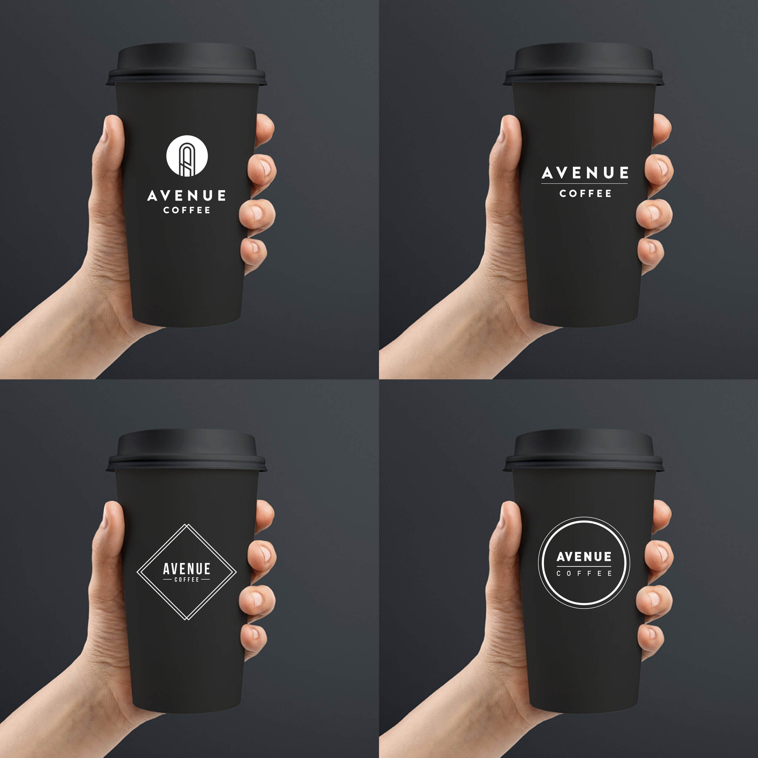 Avenue Coffee | Branded Cup Mockups
