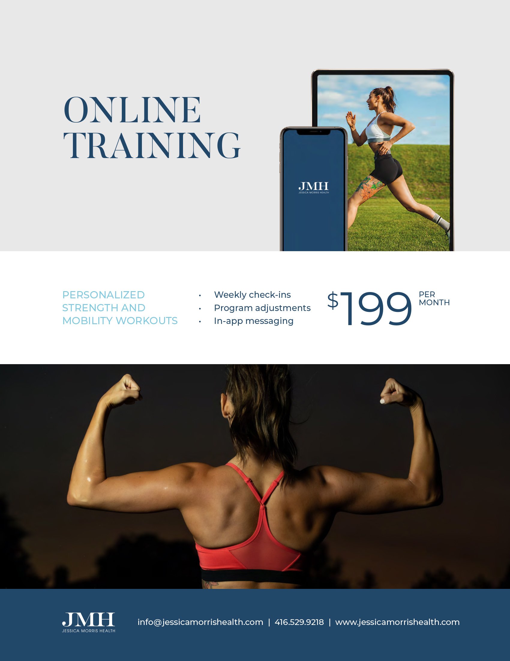 Jessica Morris Health | Graphic Design