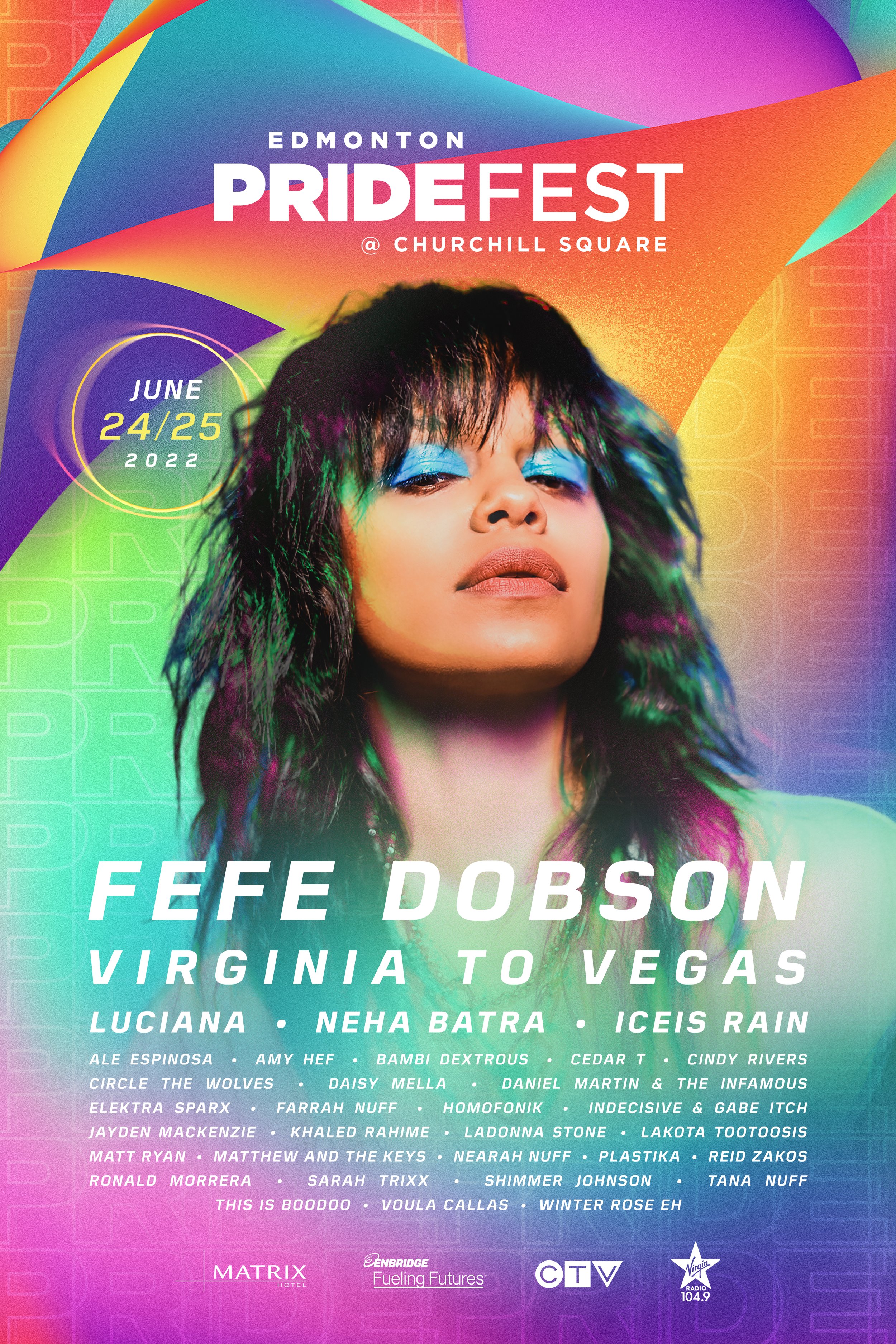 Edmonton PrideFest | Logo & Poster Design