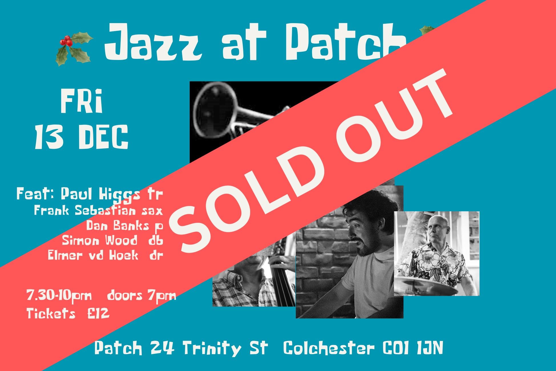 Jazz quintet feat. Paul Higgs on trumpet