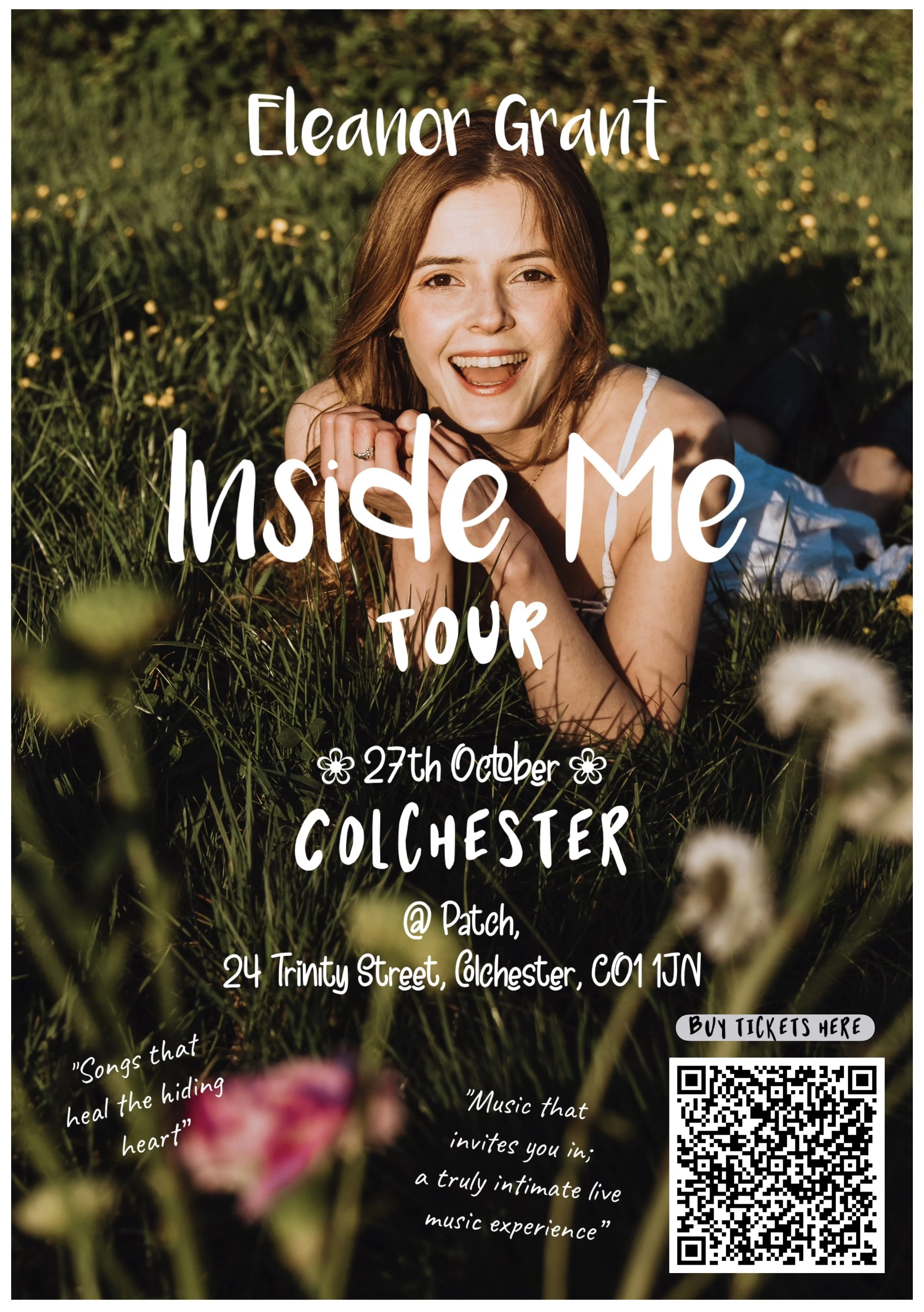 Eleanor Grant ‘Inside Me’ tour