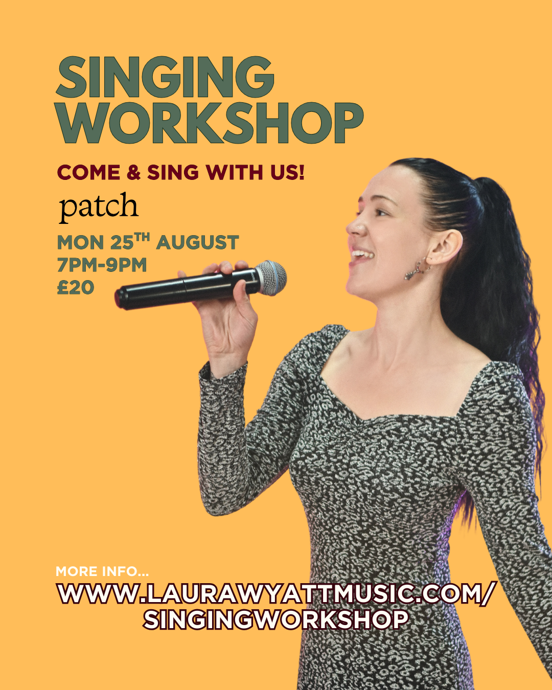 Singing Workshop with Laura Wyatt