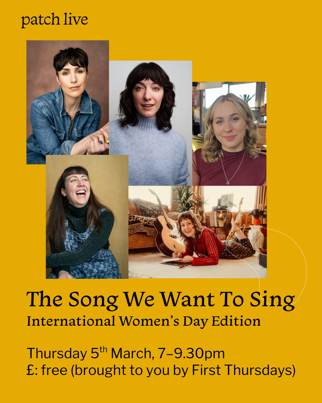 The Song We Want To Sing - The Incredible Women Edition (for International Women's Day)