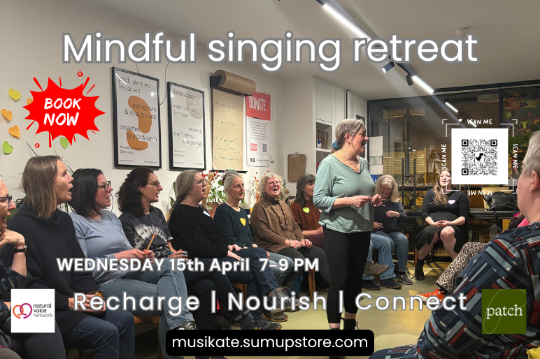mindful singing retreat with Kate Pavey 