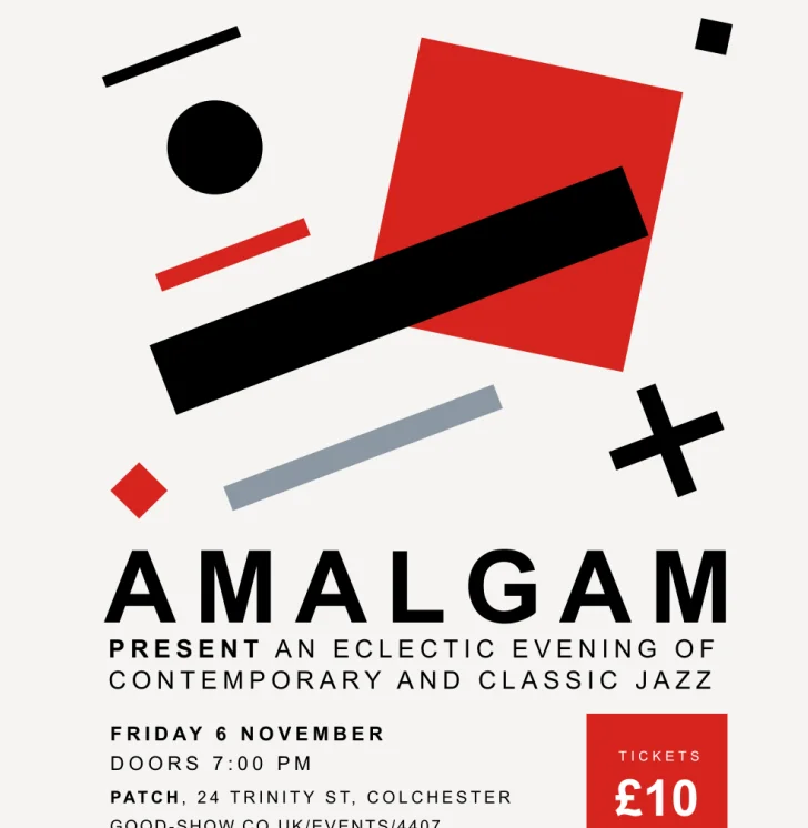 AMALGAM at patch - Friday 6th November - £10