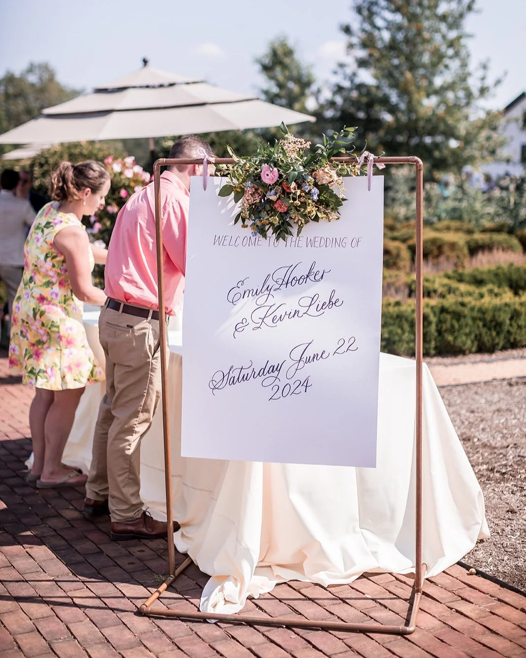 Day-of details should do more than label things. They should tell your story. Set the tone. Whisper elegance (or scream it, if that&rsquo;s your vibe).

From custom welcome signs to cocktail menus to seating charts, every single piece is a chance to 