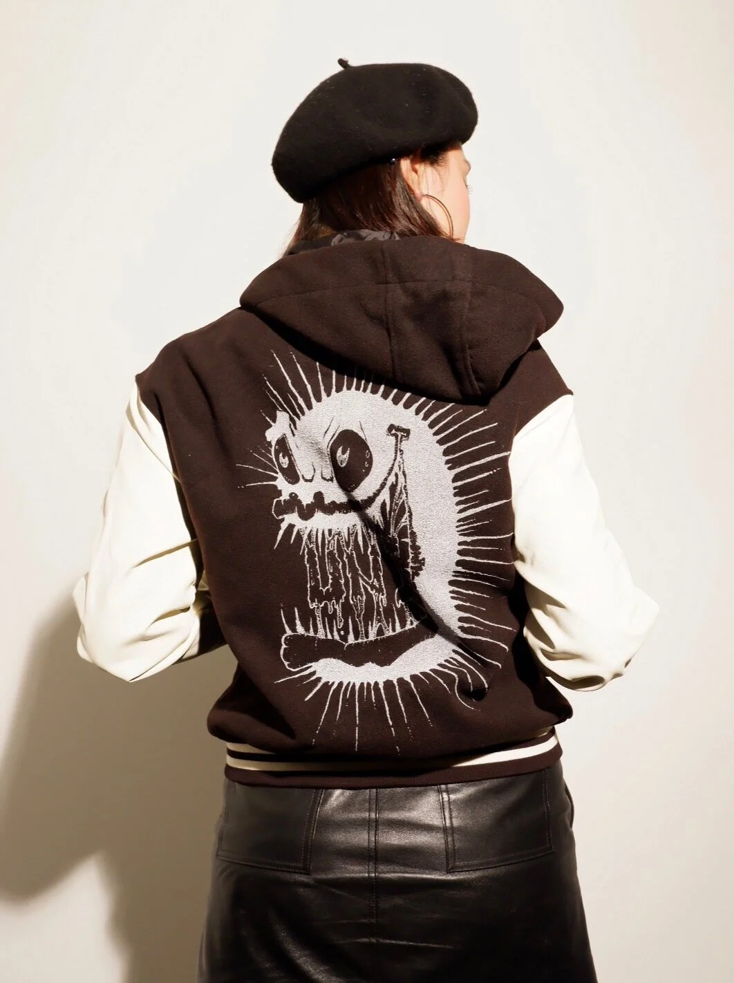 Urchin Bomber Black:White Sleeves 1.JPG