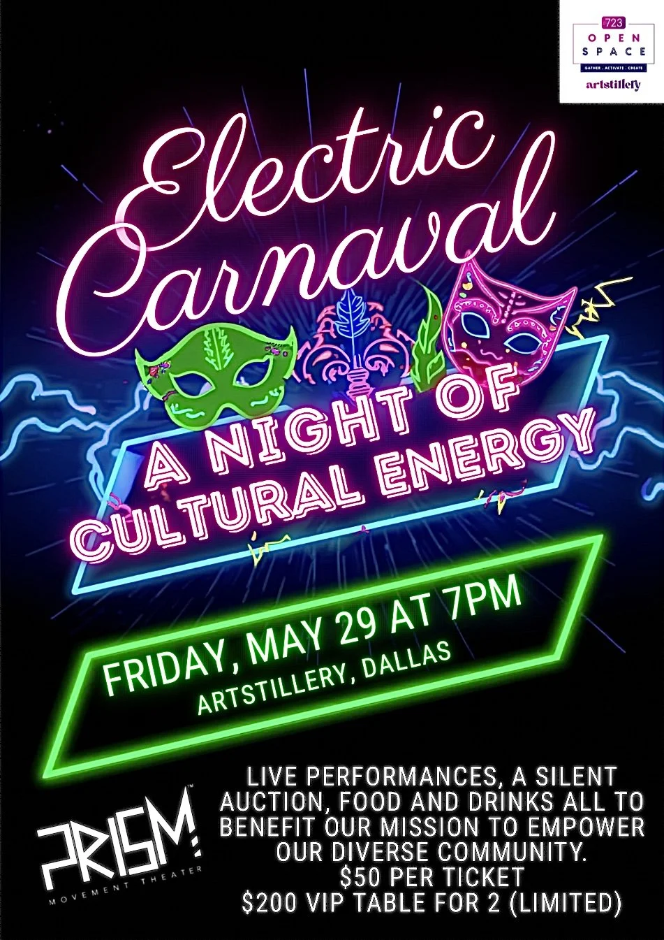 Electric Carnaval - VIP Table For Two