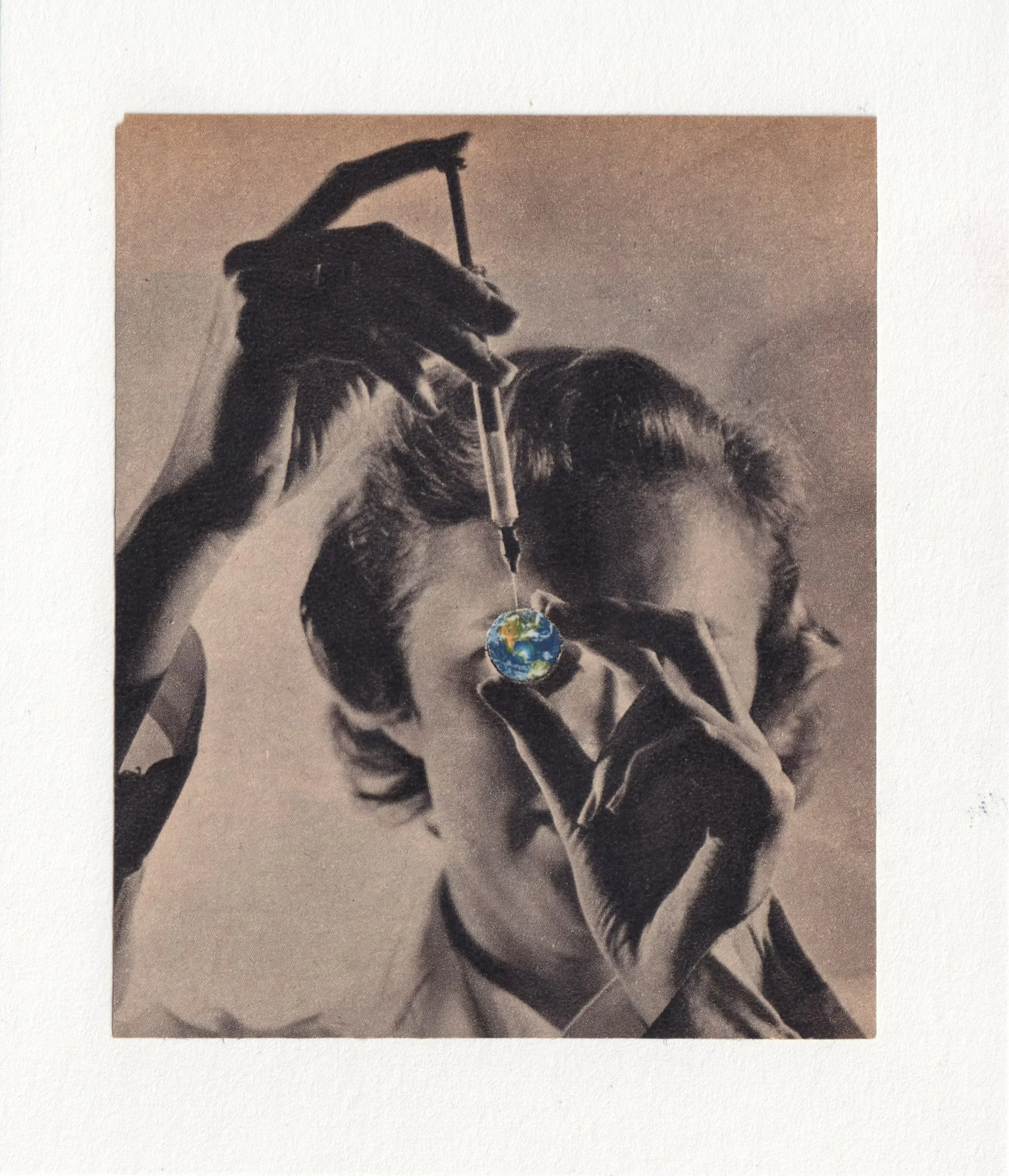 "Heal the World", 2026, Collage