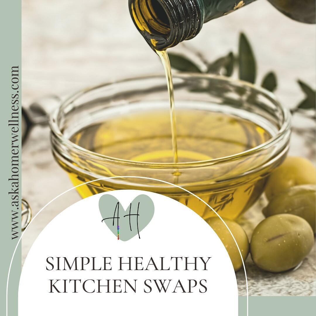It&rsquo;s important to be mindful of the food we choose to put into our bodies. It affects how we feel, how clearly we think, and it plays a big part in our overall health. In this post I share a few easy kitchen swaps. 💚 link in story and bio.

.
