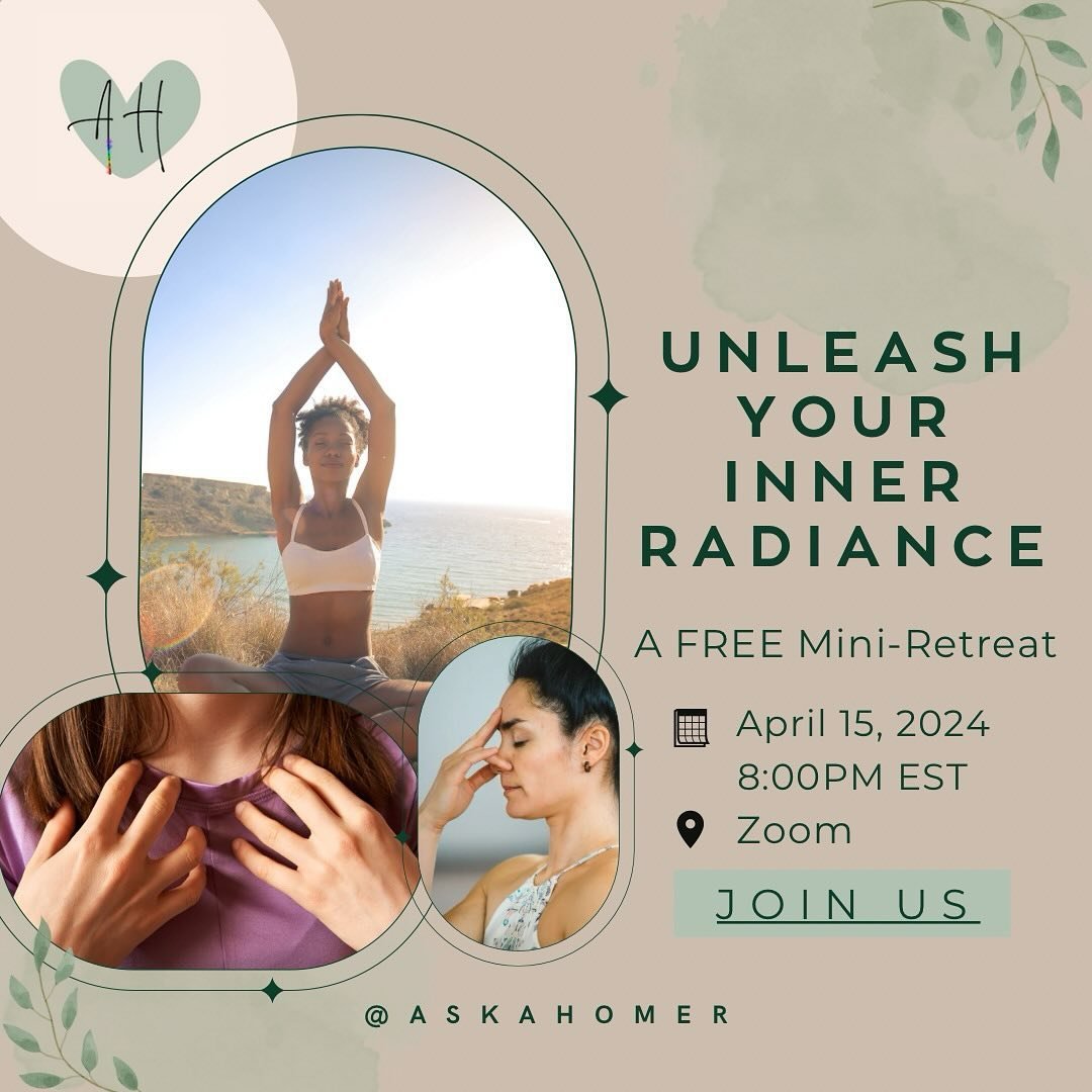 Join us online for a free transformative experience. Unleash Your Inner Radiance is a mini retreat designed specifically for women who feel stuck and yearn for more joy and flow in their life. Discover the secret to unlocking your inner radiance thro