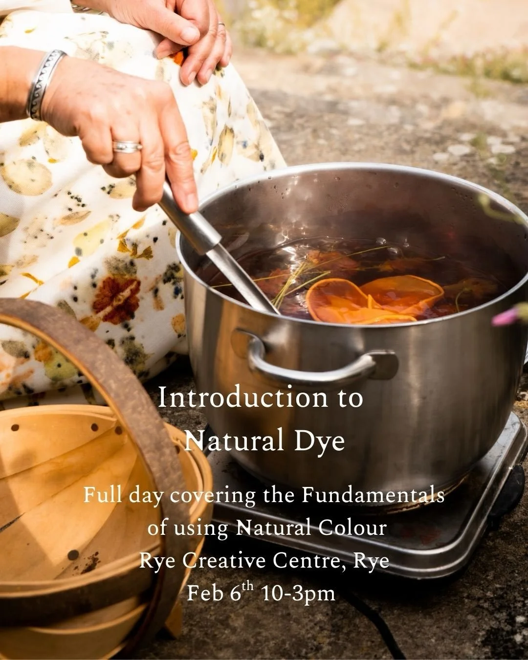 Two new classes are open for bookings now&hellip; I&rsquo;d love to see you to share the love of natural colours 💙🤎🧡💚 links in bio to book #naturaldye #botanicaldye #craftclass #naturaldyeworkshop