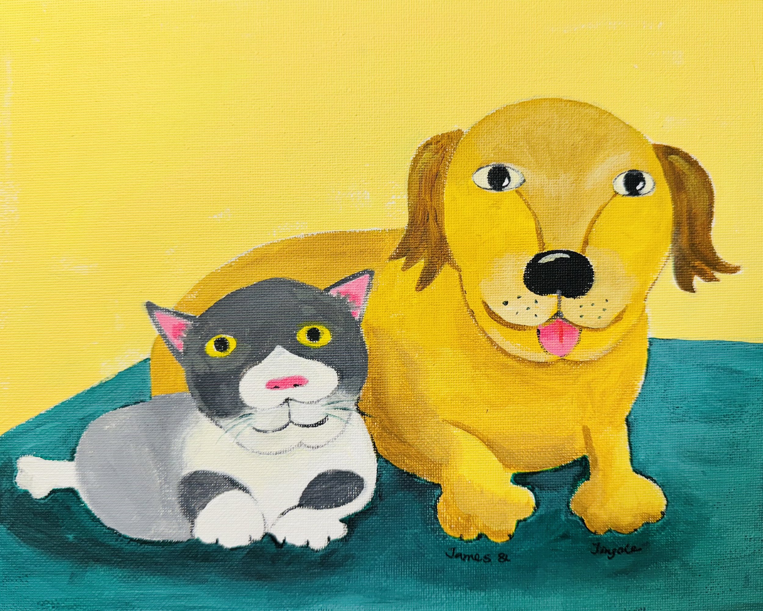 Dog and Cat ~ James Huang