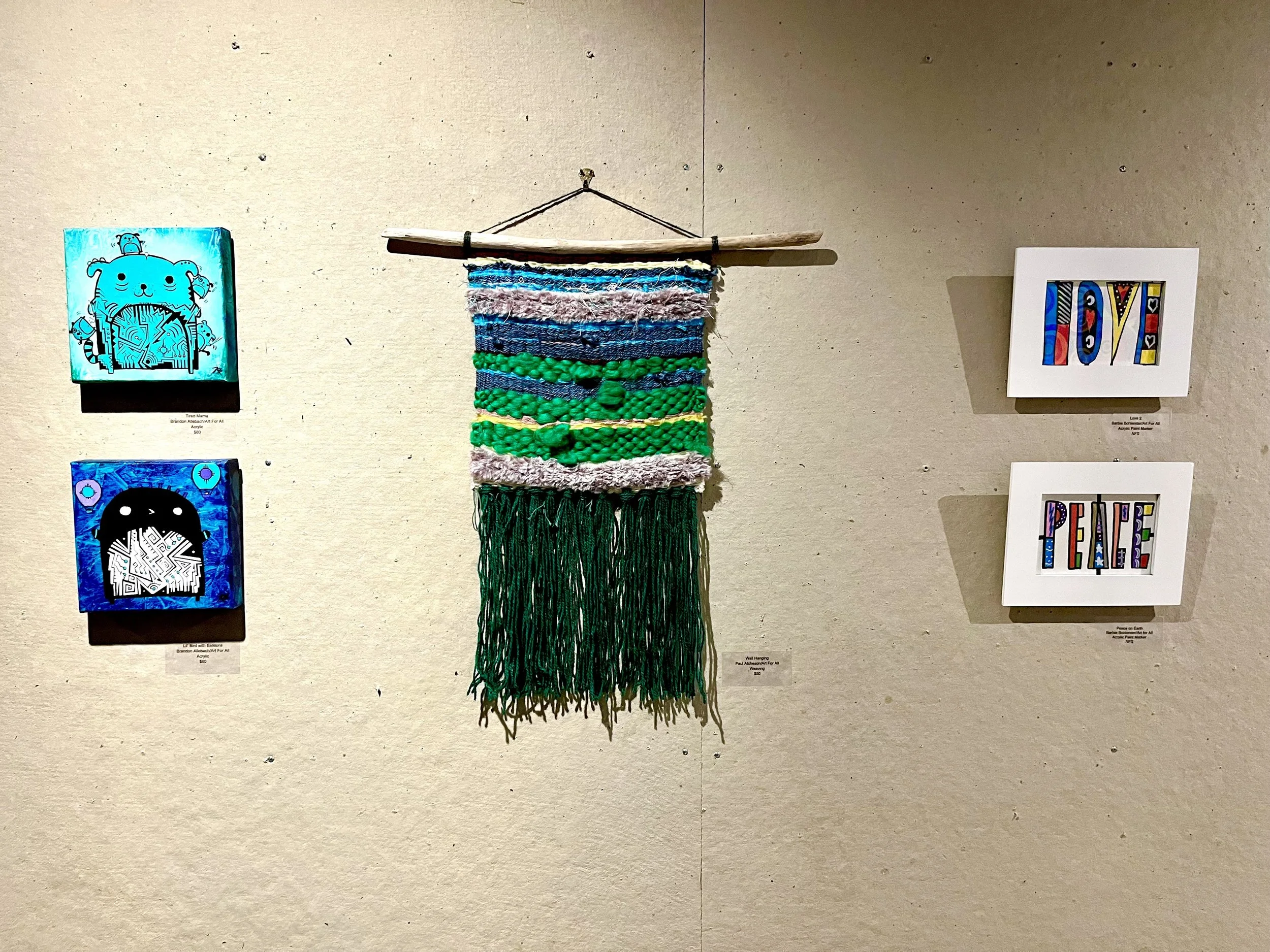 Schack Art Gallery Exhibit ~ The Art of Belonging