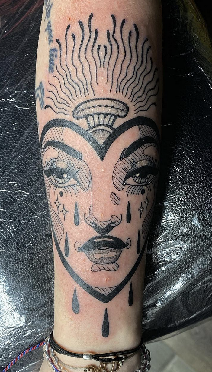 30 Pretty Nefertiti Tattoos You Will Love | Nefertiti tattoo, Tattoos,  Nefertiti