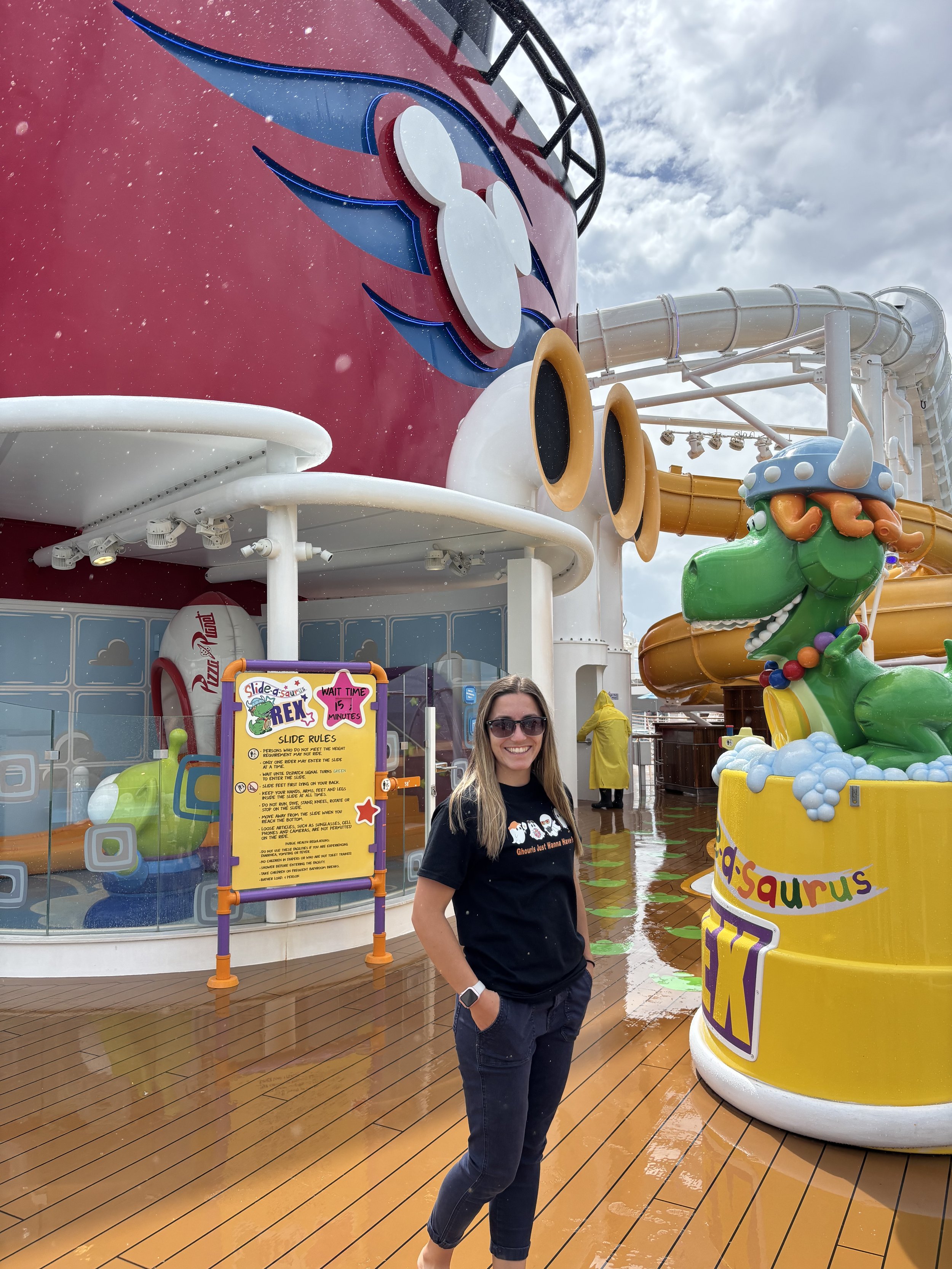 Splash Pad on Disney Ship