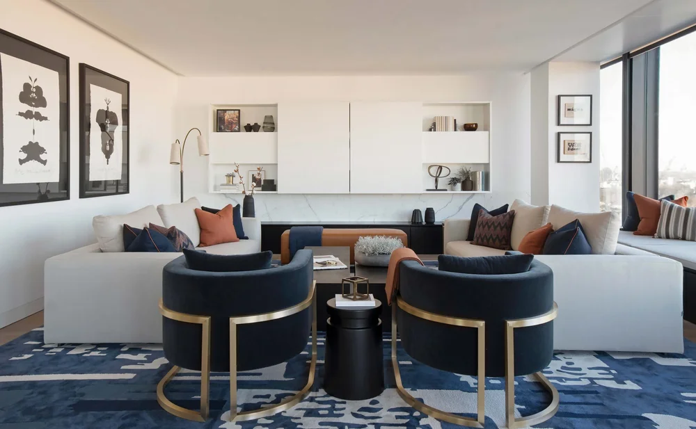 Relaxed Penthouse Spaces Reference: Central London Penthouse St James S Th2 Designs