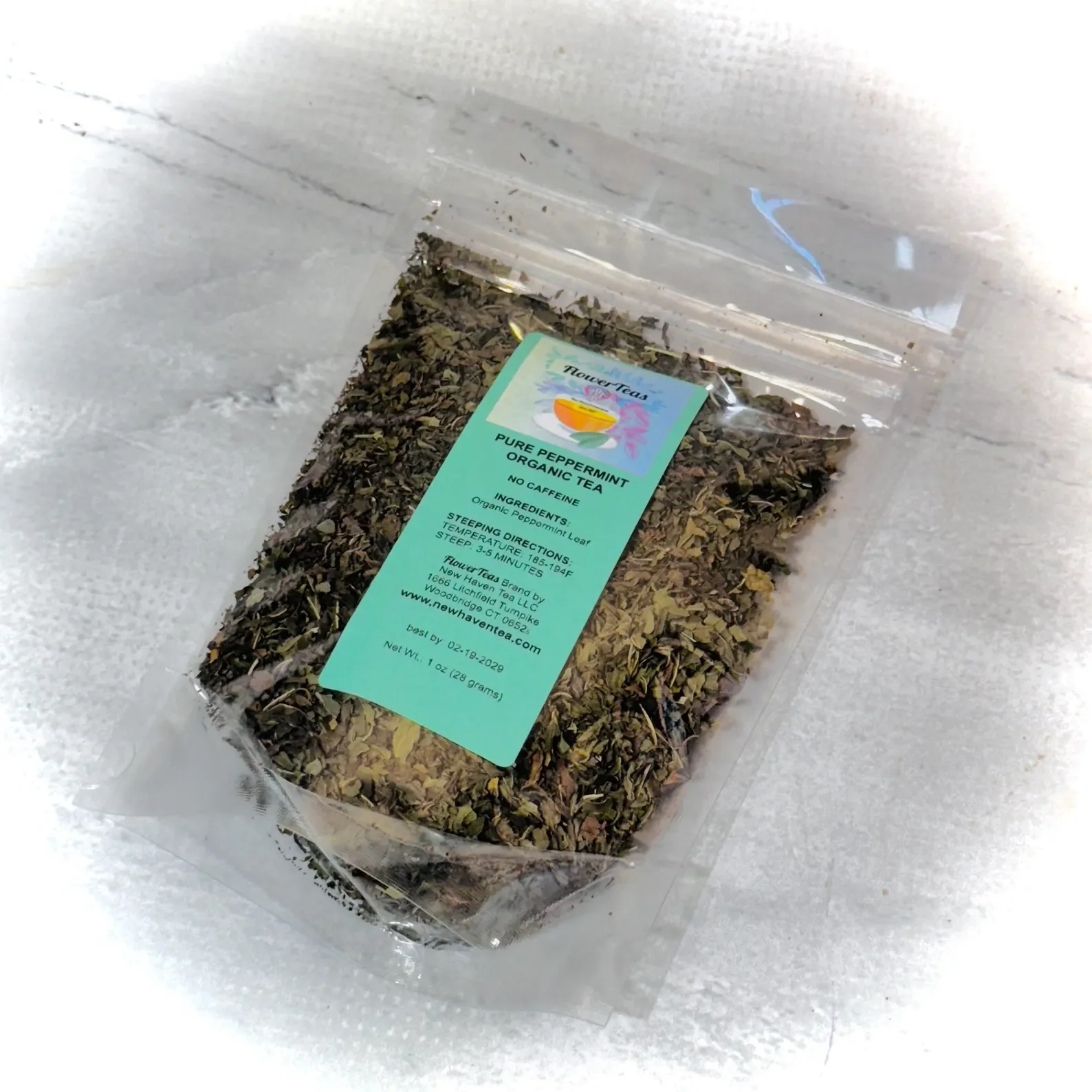 Pure Peppermint Organic Tea