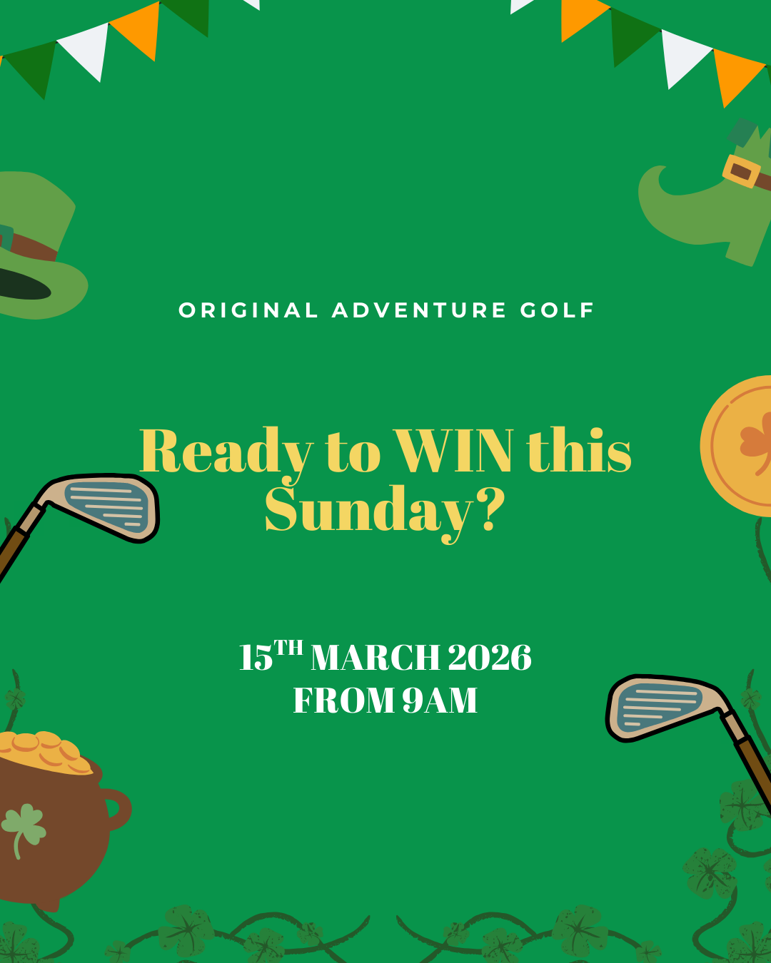 Get Ready to WIN This St Patrick’s Day! 🍀