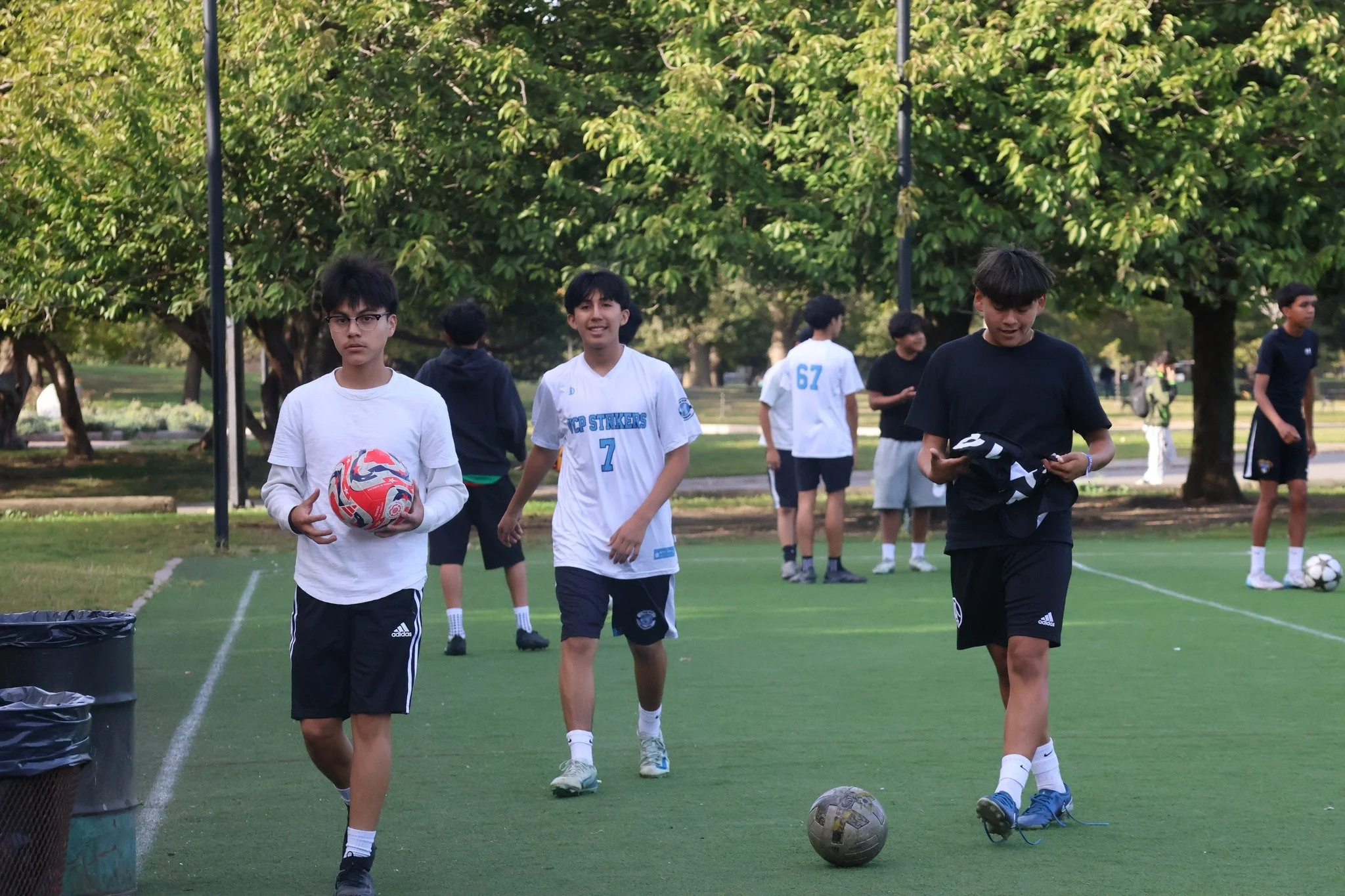 Once a Striker, always a Striker! 🏆 Throwback to our Alumni Strikers vs. VCP Strikers match! 💙⚽