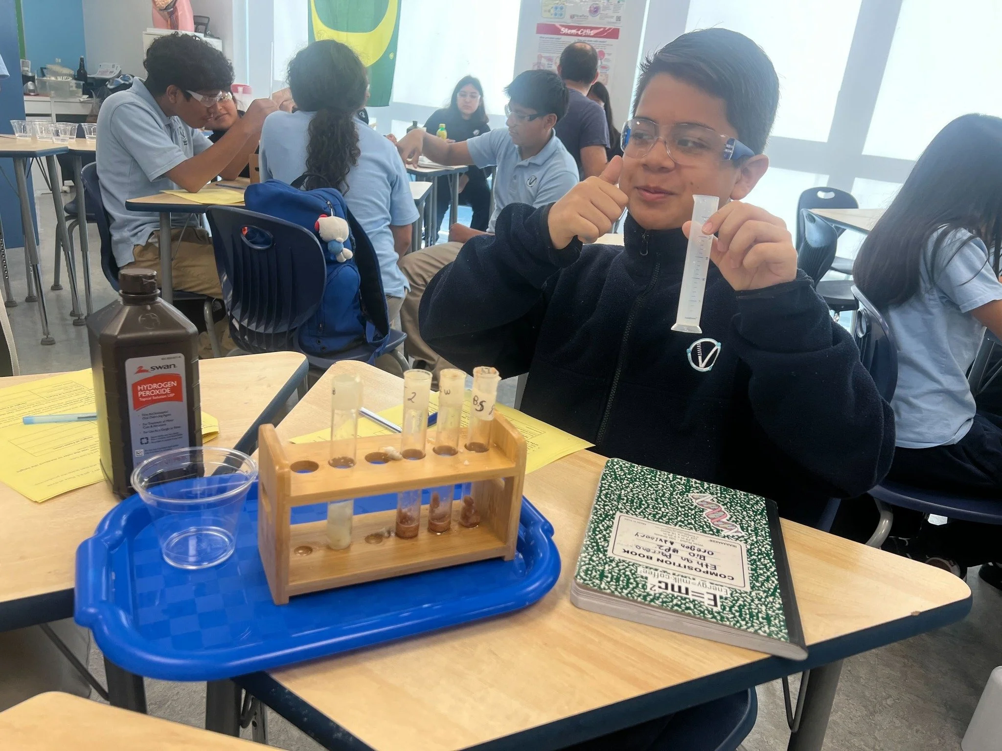 Enzyme Lab in 8th Grade Biology Class 🧪