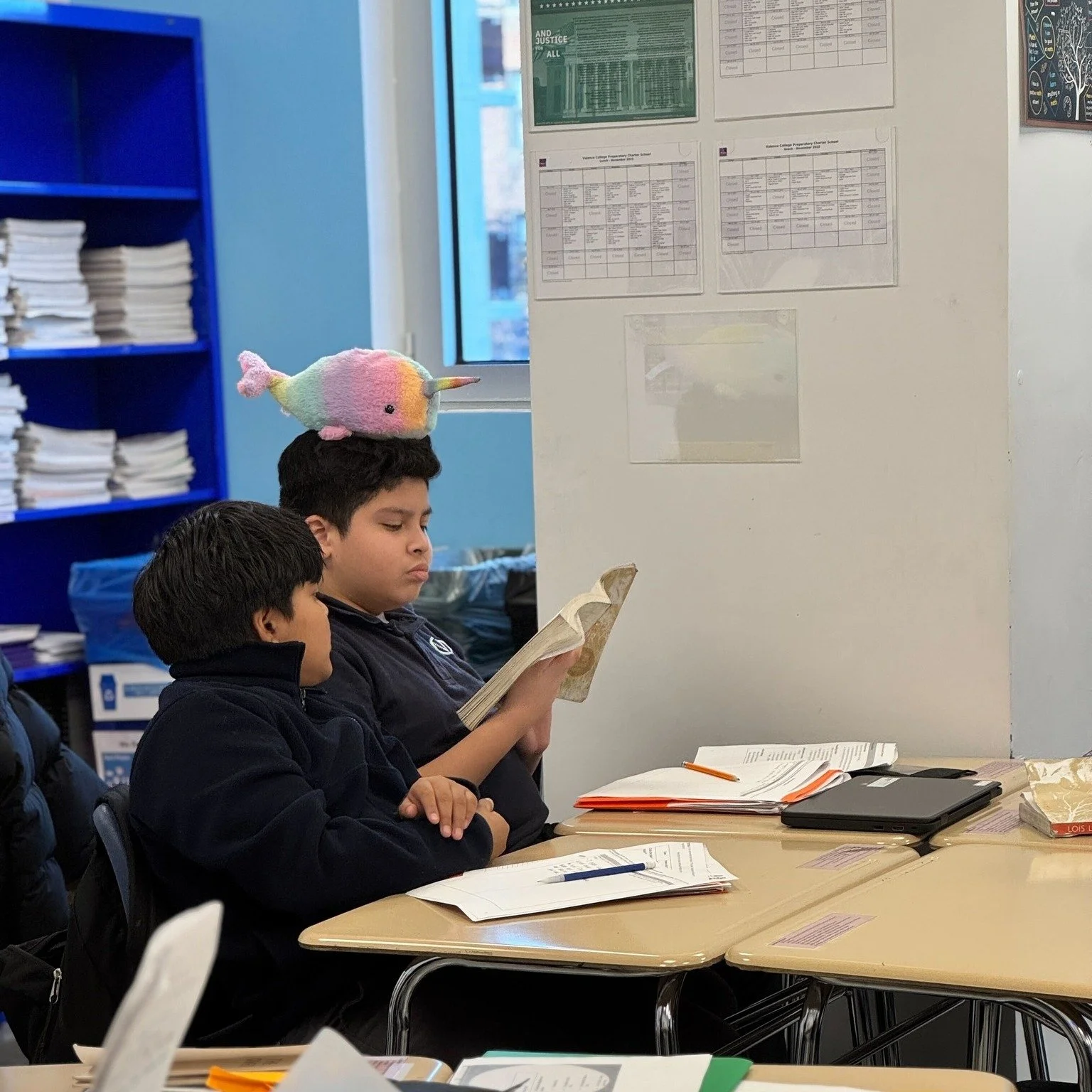 There&rsquo;s no pride like earning Narwhal of the Week! Nothing beats spending the week with Mini Val. ✨🐳✨💙