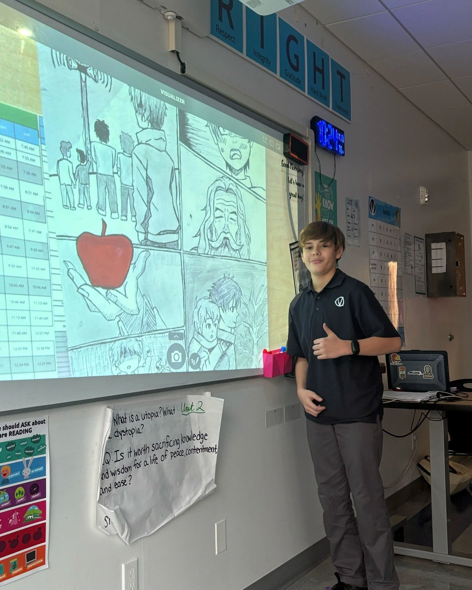 The talent in our 6th grade is unmatched. 🌟🎨