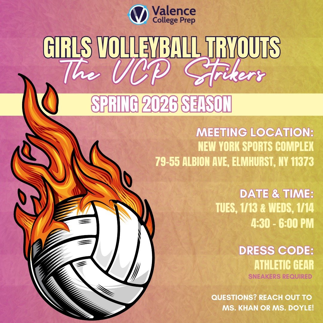 Girls Volleyball Tryouts for the Spring 2026 season are officially here! Be ready to spike, serve, and show your skills! 💪🏽✨🏐

📍 Location: New York Sports Complex (79-55 Albion Ave, Elmhurst, NY 11373)
📅 Dates: Tuesday, 1/13/26 &amp; Wednesday, 