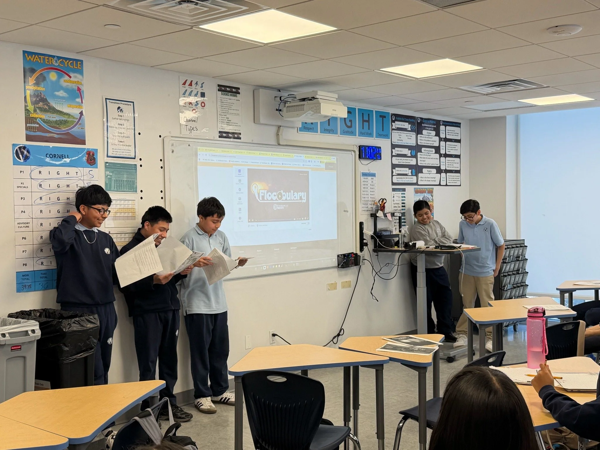 Introducing our 7th Grade Playwrights and Performers of Cornell! 🎭