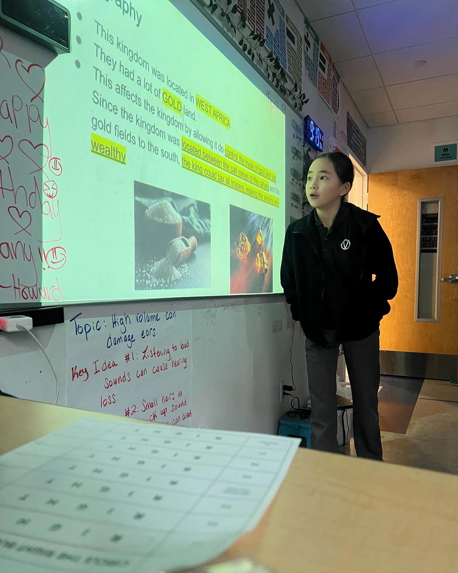 Our 5th Grade Historians are sharing their knowledge on the African Kingdoms! 🌍