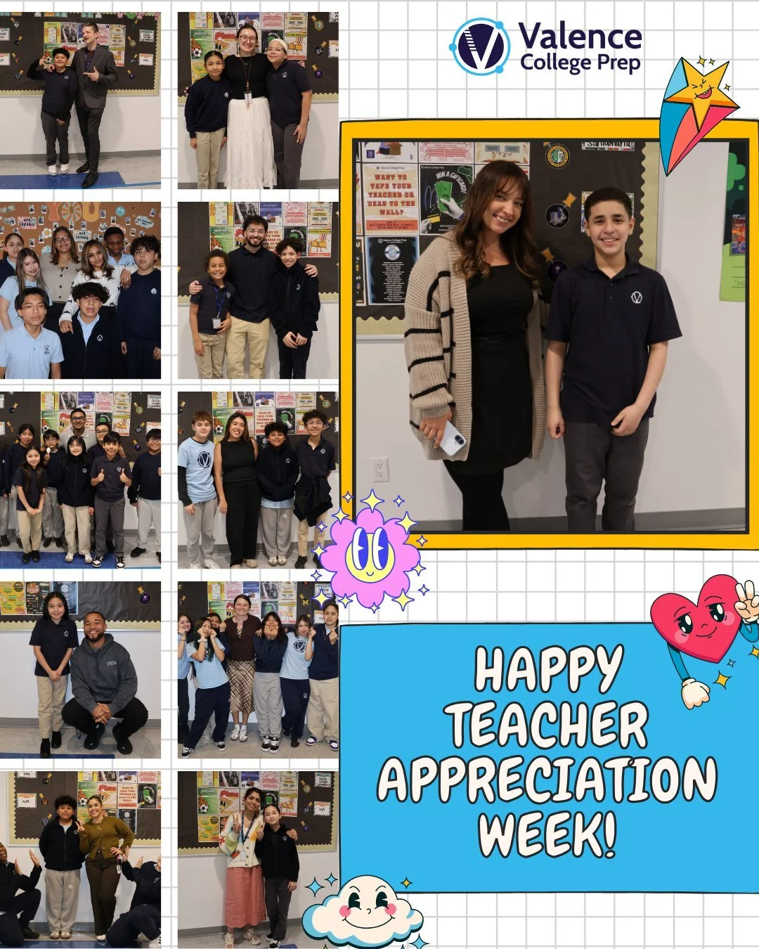 Our Valence teachers show up every single day with heart, purpose, and an unwavering commitment to our scholars. This Teacher Appreciation Week, we celebrate the patience, passion, and power they bring into every classroom. Because of you, our schola
