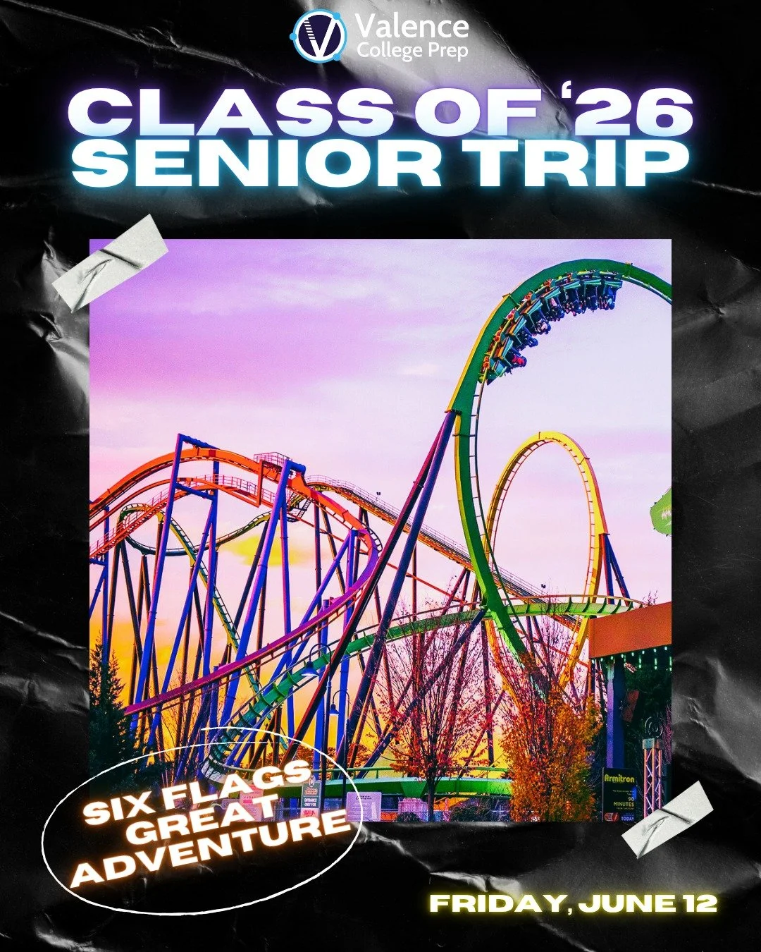 Senior Trip loading&hellip; 🎢 Six Flags is around the corner, and we can&rsquo;t wait to celebrate all the hard work, growth, and bonds these scholars have built over the years. 🥹💙

🚨 Special Reminder 🚨 The ONLY RIGHT Race prize for 8th grade: A