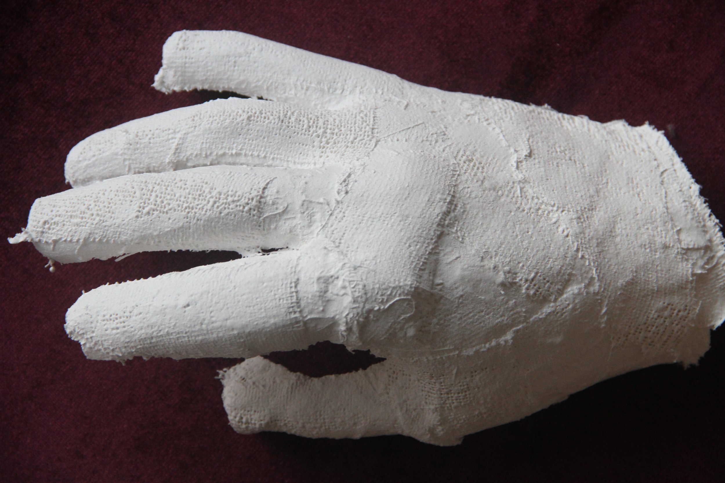 Hand Cast: Gestures Toward Touch