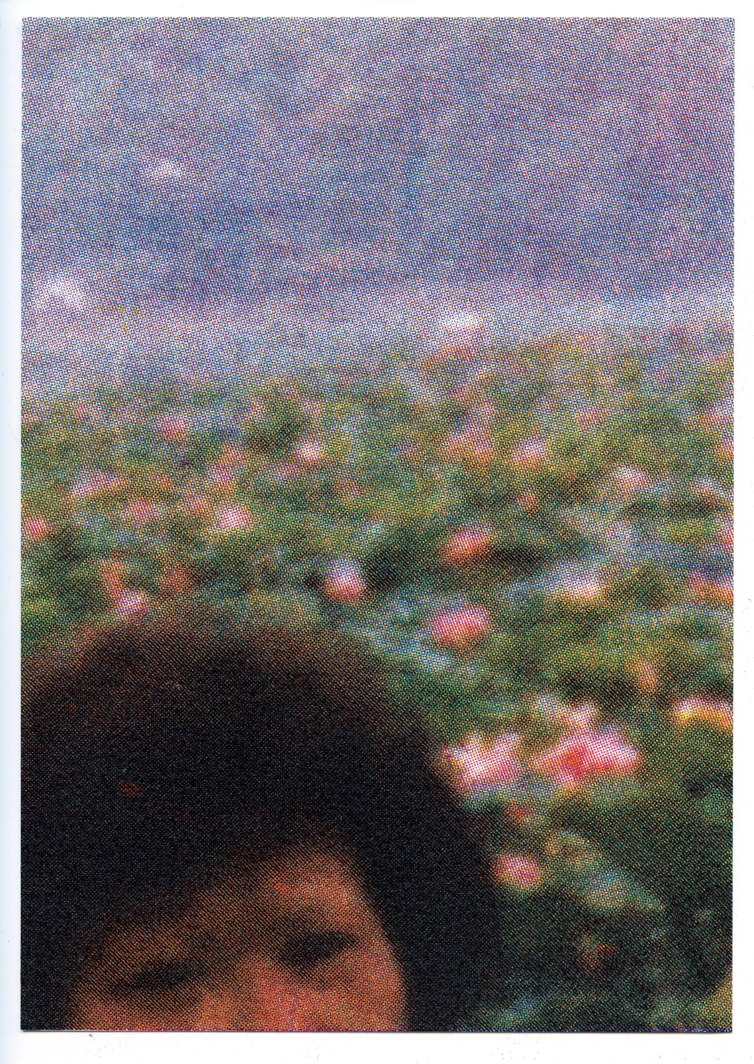 Return (Version 1), 2026. Serigraphy on BFK Rives paper. 6.75 inches x 4.75 inches.