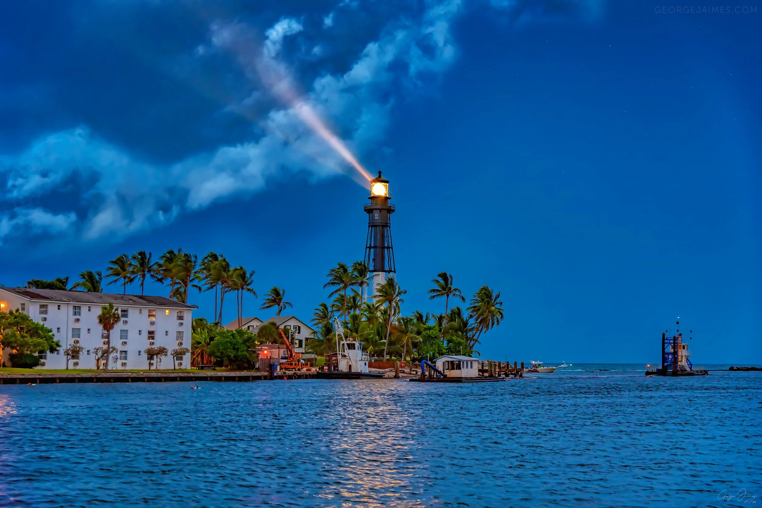 Beacon at Dusk. Fine Art Photography by George Jaimes