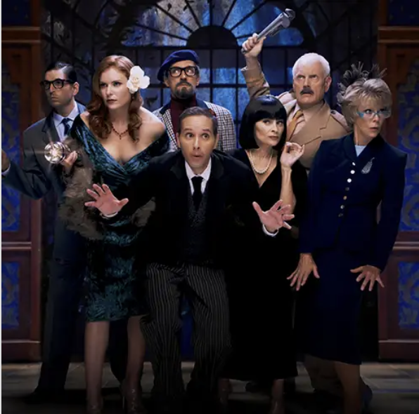 Clue: A mansion. A murder. A mystery. 