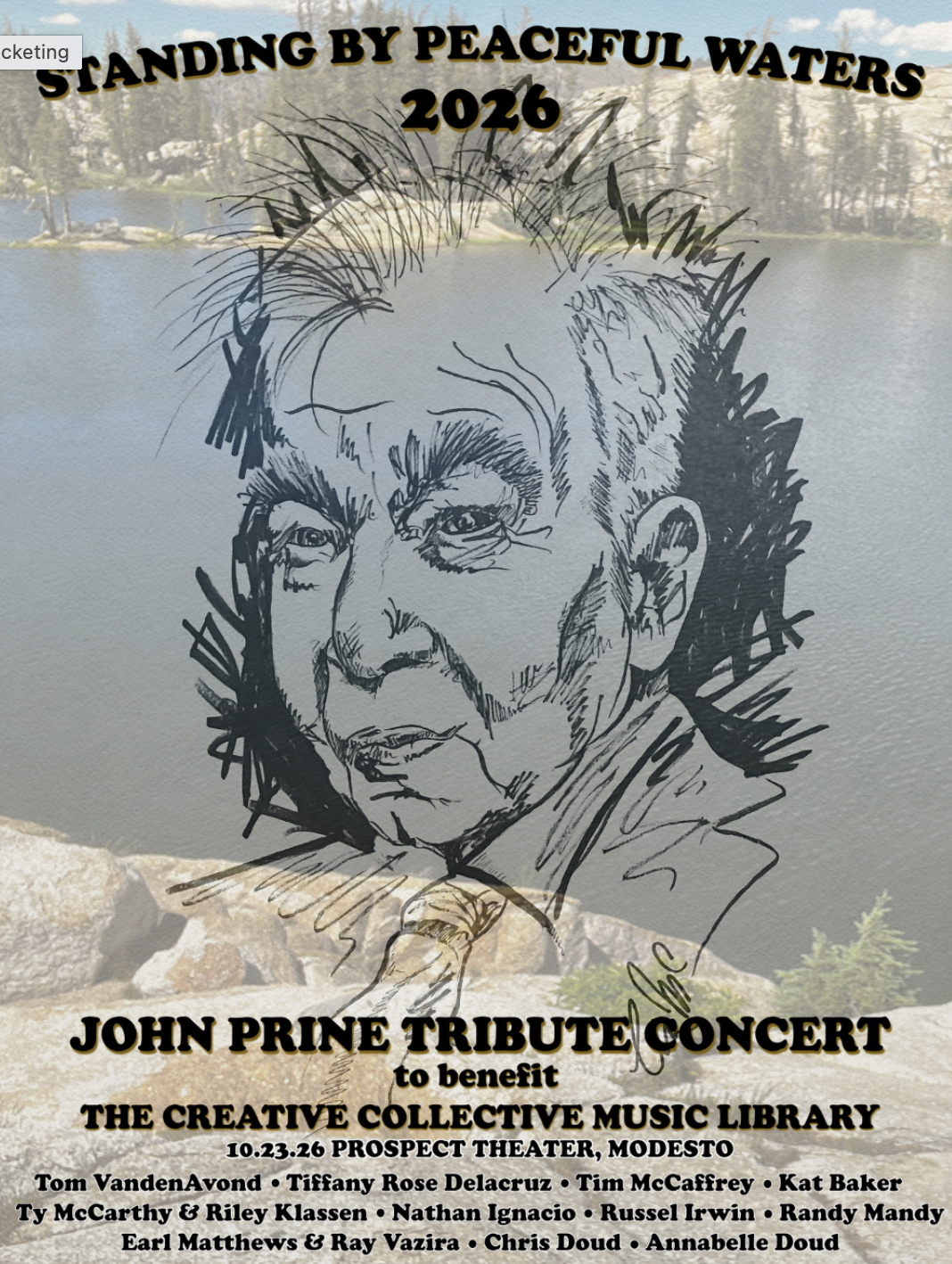 STANDING BY PEACEFUL WATERS - A JOHN PRINE TRIBUTE