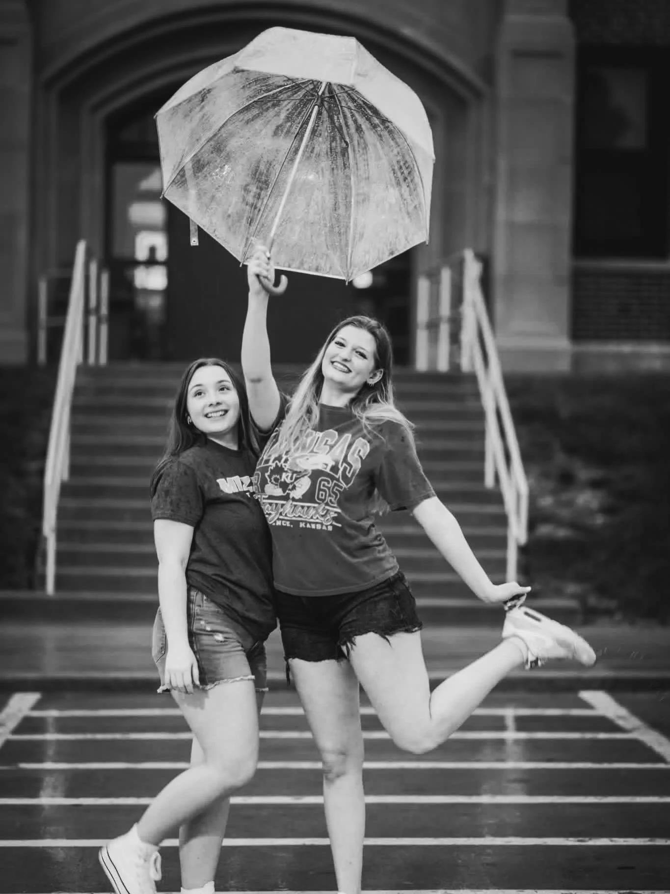 So much fun to grab your high school best friend and take pictures together.💖💖

That is exactly what Sarah &amp; Phoebe did this past Sunday!🎓🎓

And about halfway through the session is started pouring (even though radar said it wouldn&rsquo;t ra
